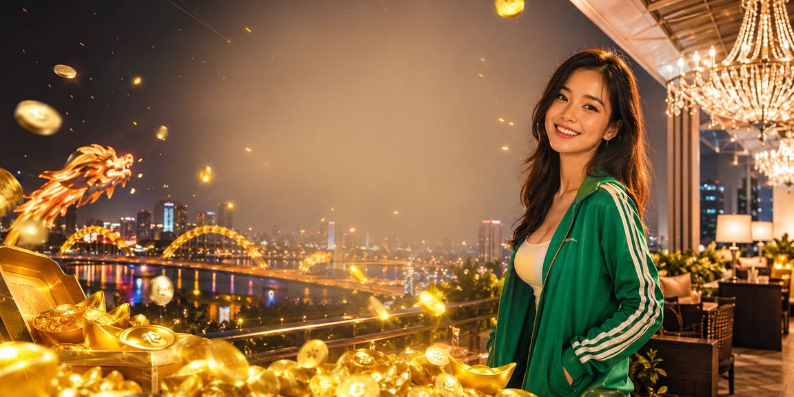 Khám phá danh mục trò chơi phổ biến tại 3200b trên nền đèn neon Đà Nẵng